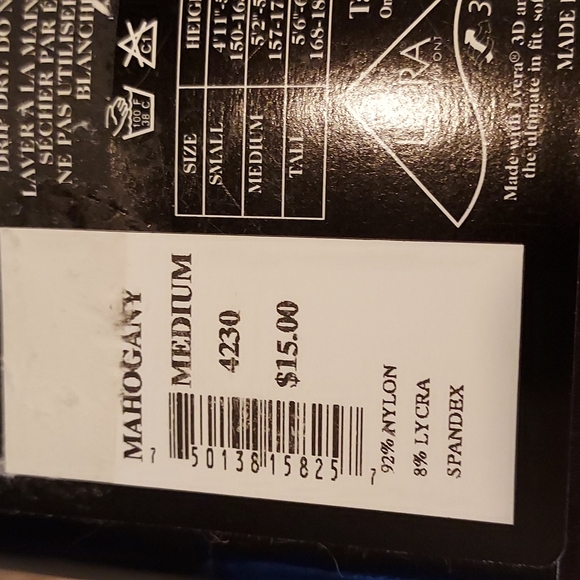 Ellen Tracy Micrifiber Tights - Picture 3 of 3